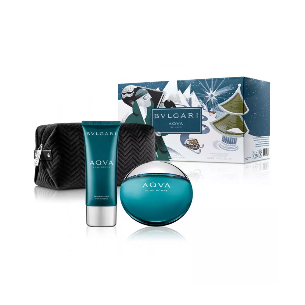 BVLGARI Aqva Pour Homme Coffret Gift Set Fragrances