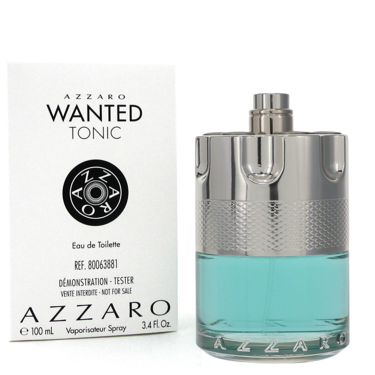 Azzaro Wanted Tonic (EDT) -Tester "Damage Box"