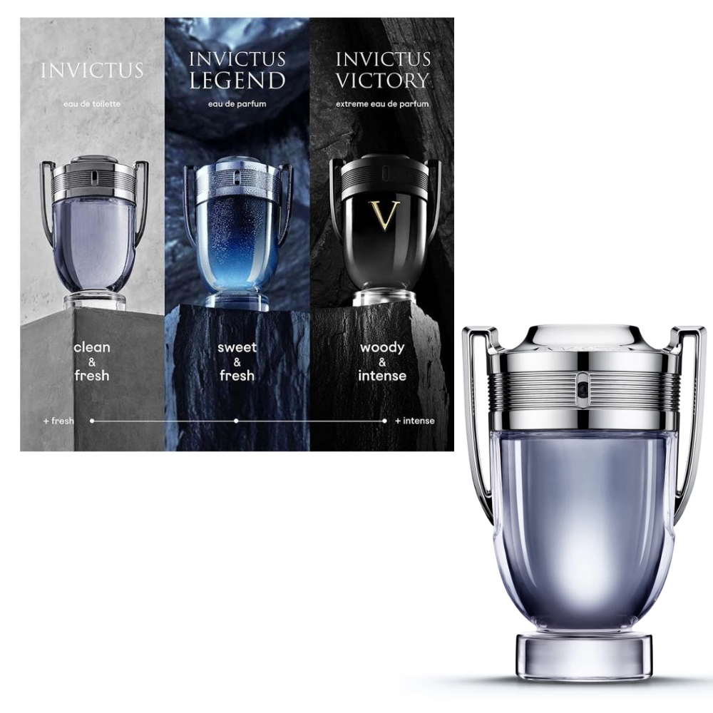 Paco Rabanne Invictus EDT -150ml For Men