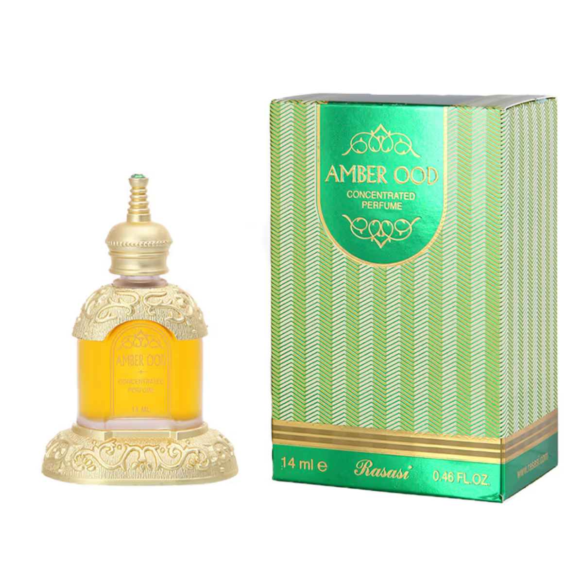 Rasasi Amber OOD Attar (Oil-14ml)