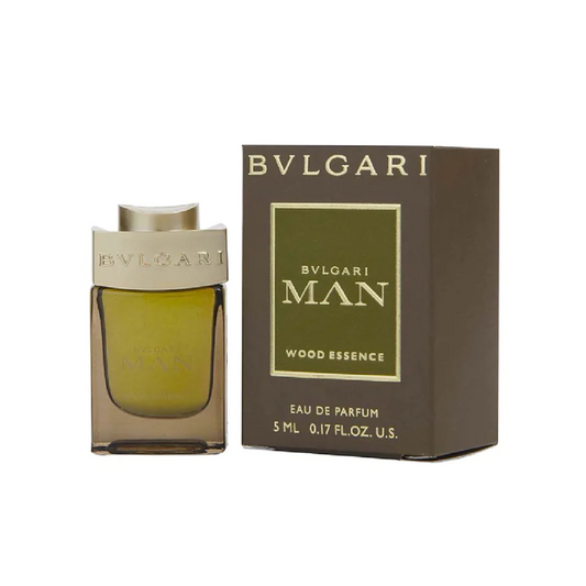 Bvlgari Man Wood Essence (EDP)-5ml Official Miniature