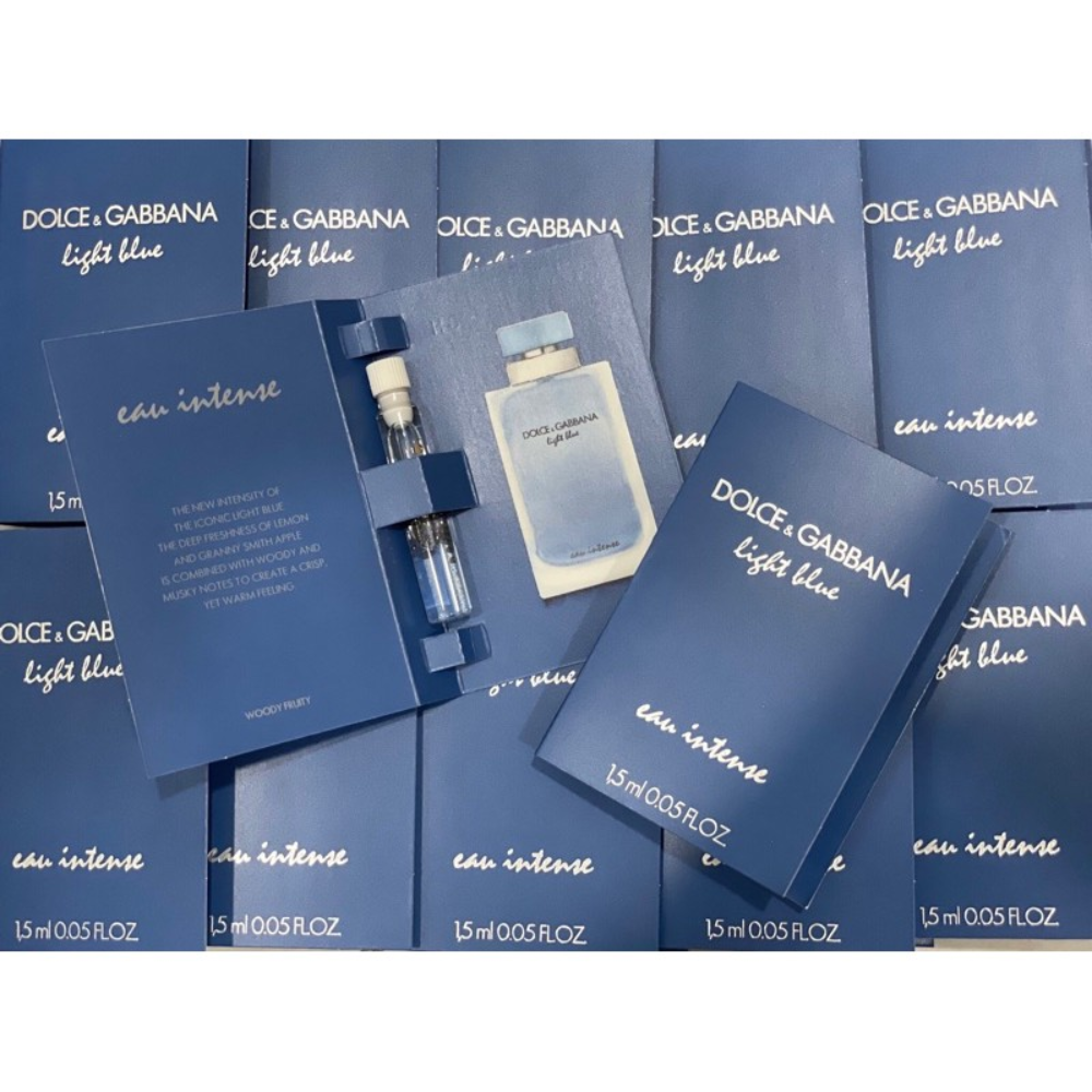 Light Blue Eau Intense Dolce & Gabbana Official Vial (1.5ml)