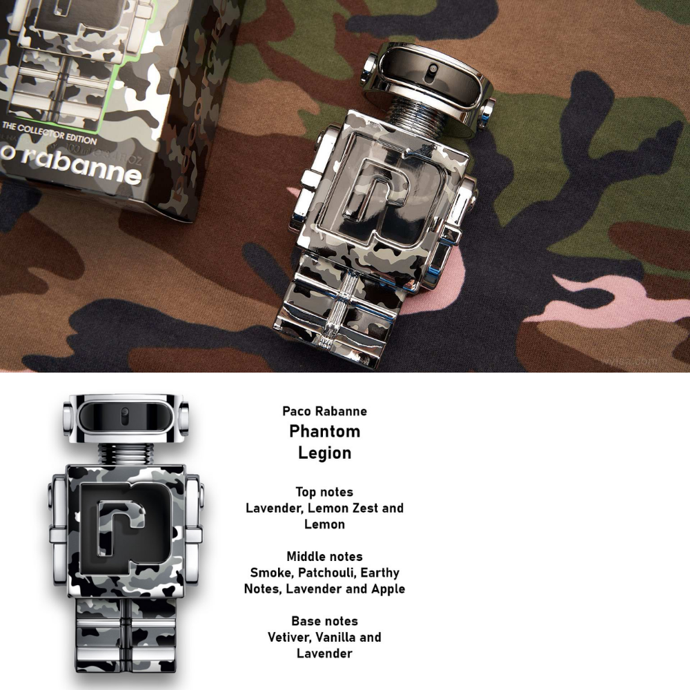 Paco Rabanne Phantom Legion EDT-100ml For Men