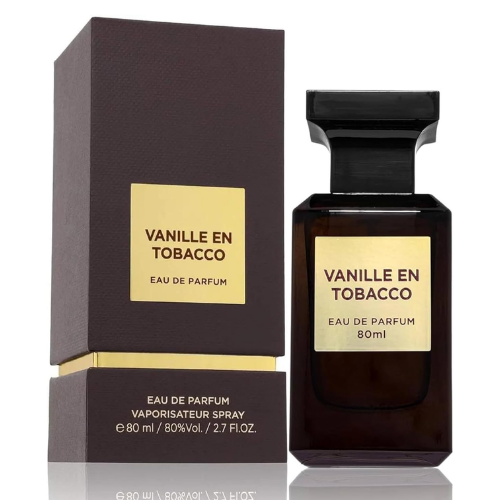 Vanille en Tobacco Fragrance World 80ml