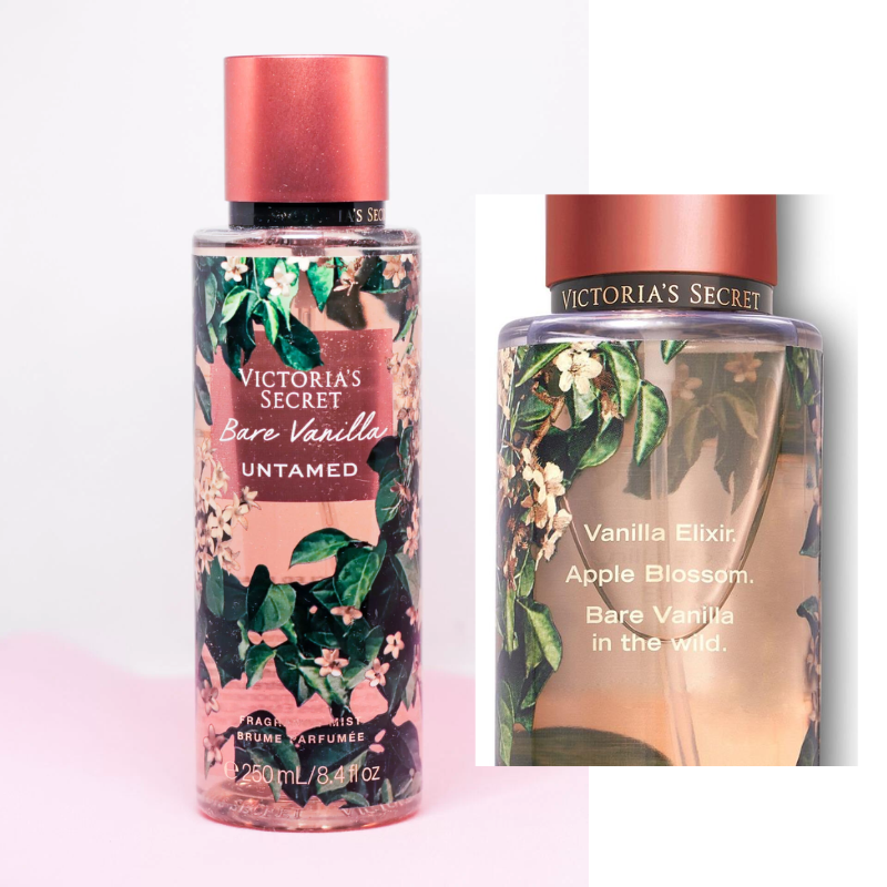 Victoria's Secret Bare Vanilla Untamed Fragrance Mist (250ml)