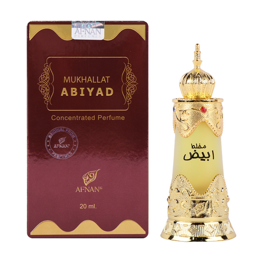 Afnan Mukhallat Abiyad Attar (Oil-20ml)