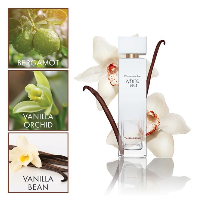 Elizabeth Arden White Tea Vanilla Orchid 100ml-EDT For Women