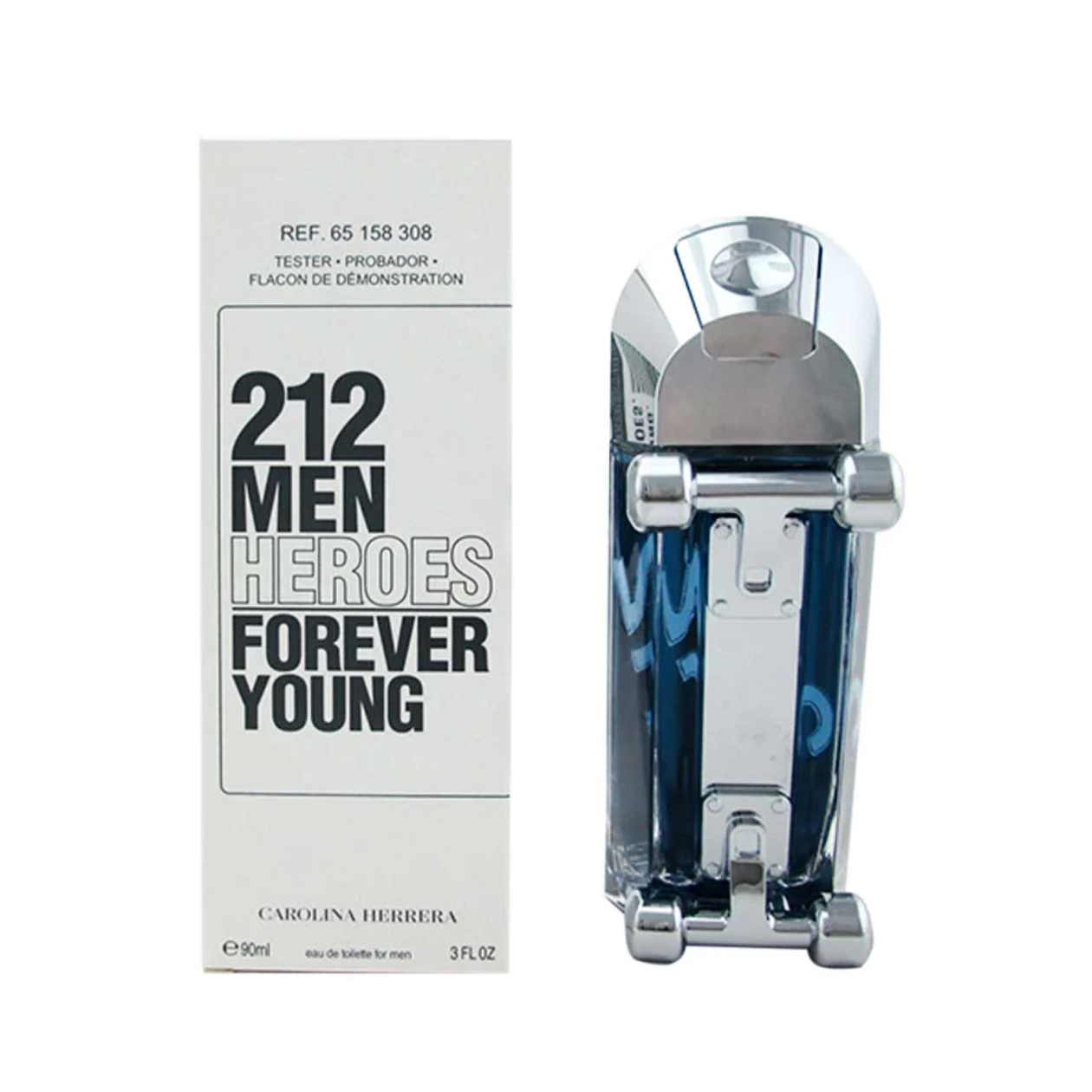 212 Men Heroes Forever Young Carolina Herrera (EDT) -Tester