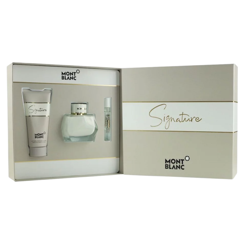 Mont Blanc Signature GiftSet (EDP)+Body Lotion