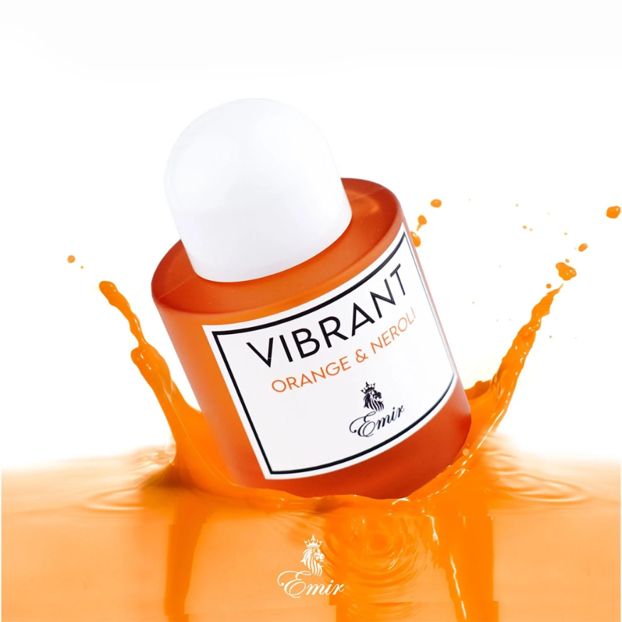 Vibrant Orange & Neroli Emir Paris Corner