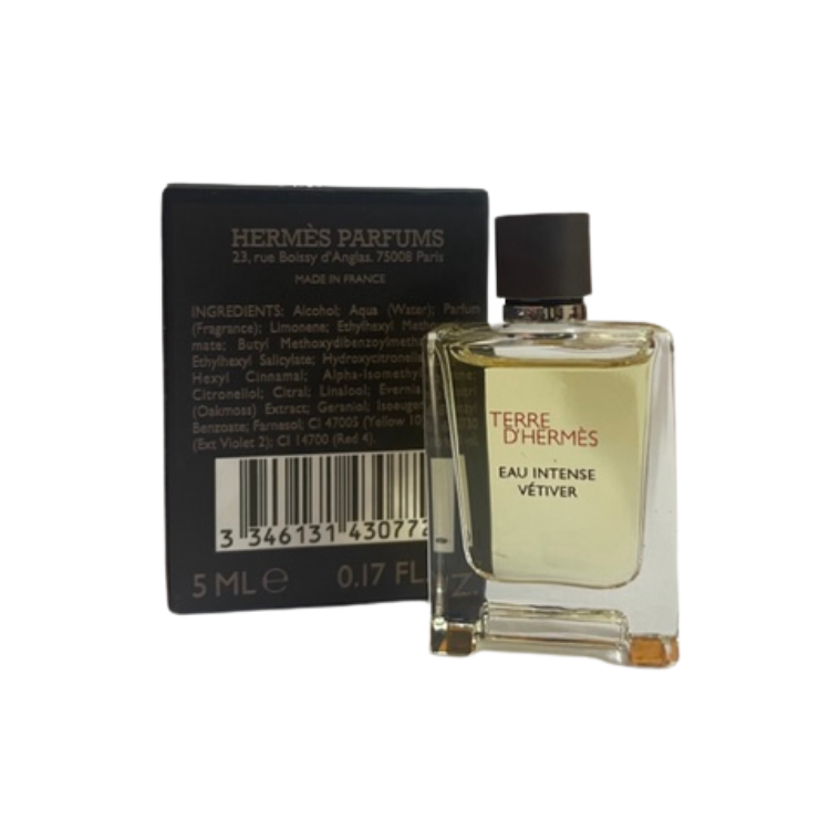 Miniature  D'Hermes Eau Intense Vetiver