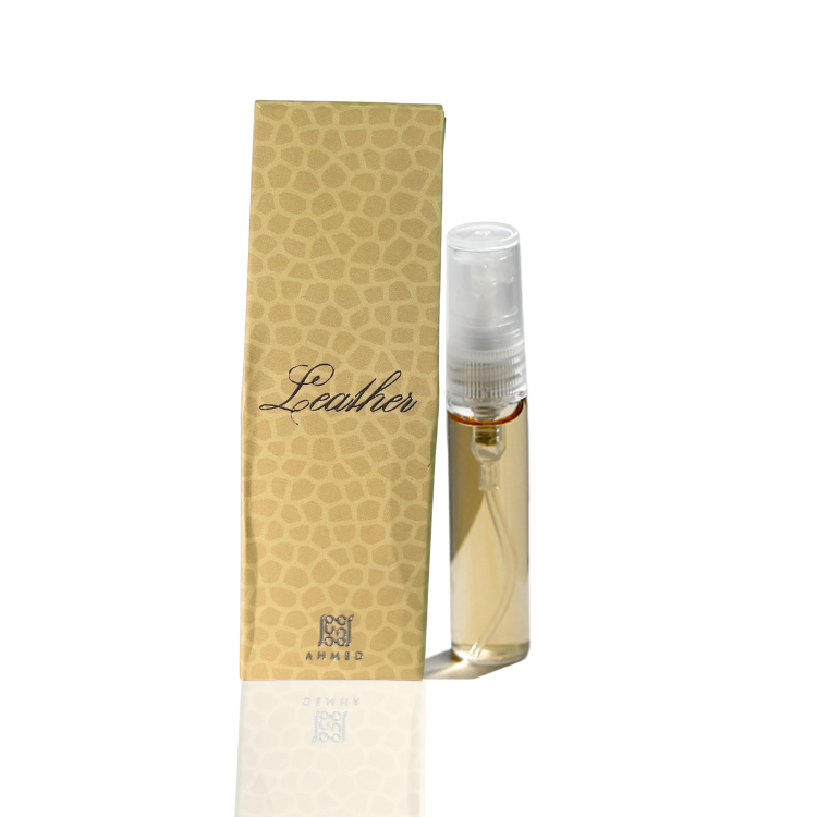 Ahmed Al Maghribi Leather sample