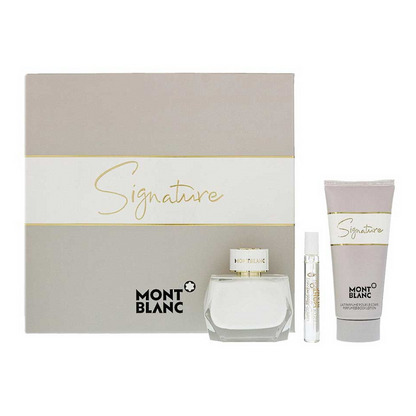 Mont Blanc Signature GiftSet (EDP)+Body Lotion